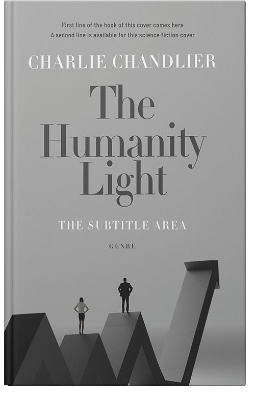 Front view of Premade Self-Improvement & Self-Help Book Cover - Silver Chalice