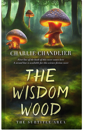 Premade Book Cover Woodrush
