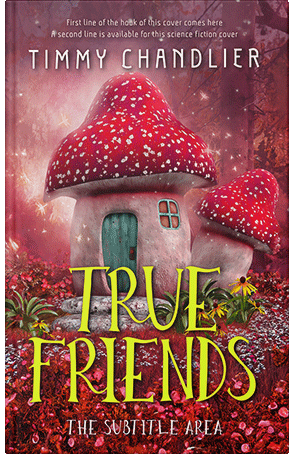 Premade Book Cover Solid Pink