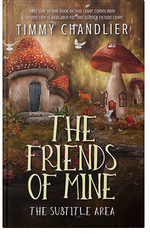 Premade Book Cover Cedar