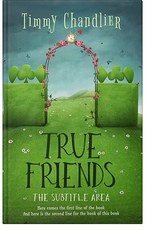 Premade Book Cover Apple