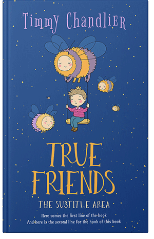 Pre Made Book Cover Blumine