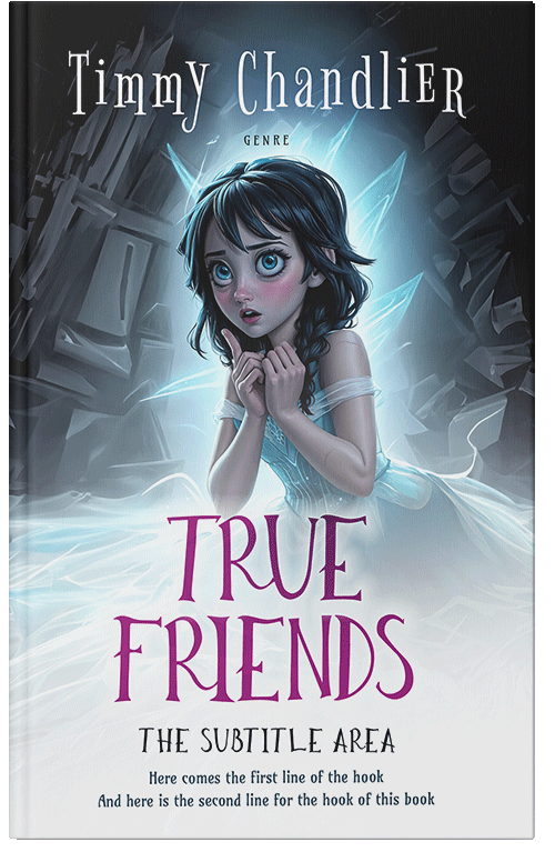 Front view of Premade Fantasy Book Cover - Geyser