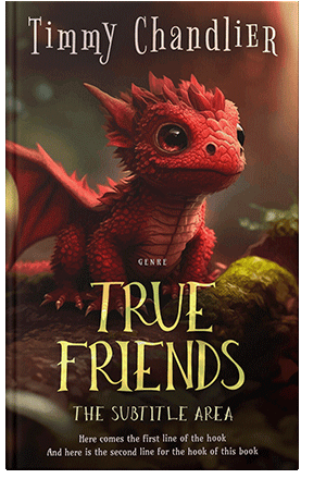 Pre Made Book Cover Graphite