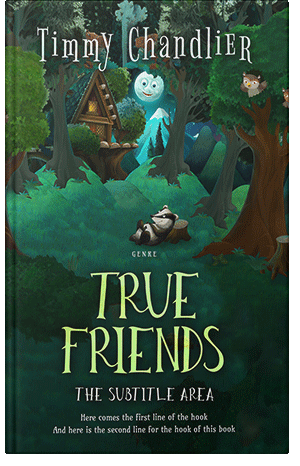 Premade Book Cover Bush