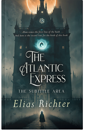 Pre Made Book Cover Timber Green