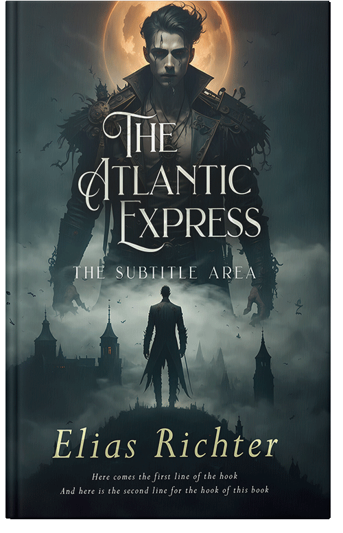 Front view of Premade Fantasy Book Cover - Mirage