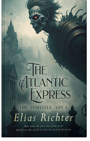 Pre Made Book Cover Clay Ash