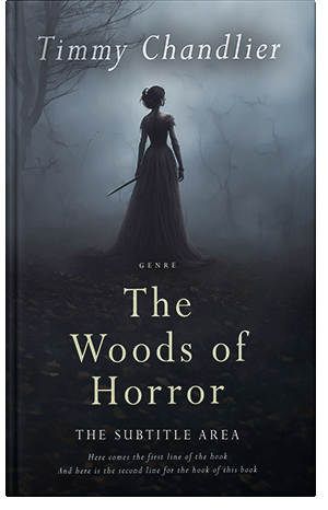 Premade Book Cover Ebony Clay