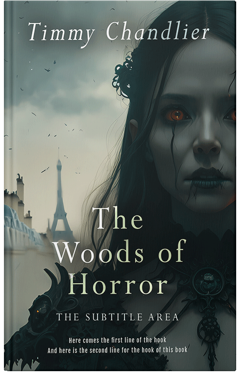 Front view of Premade Fantasy Book Cover - Aztec