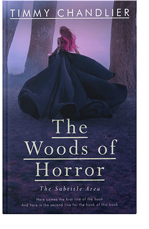 Pre Made Book Cover Ebony Clay