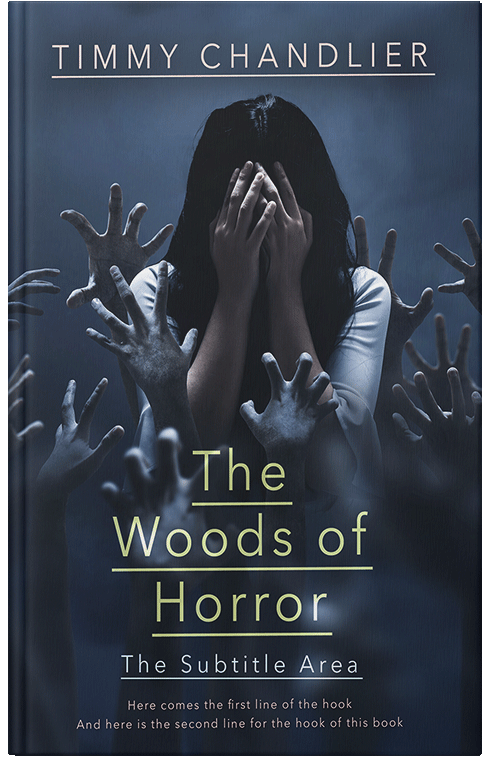 Front view of Premade Mystery & Thriller & Suspense Book Cover - Mirage