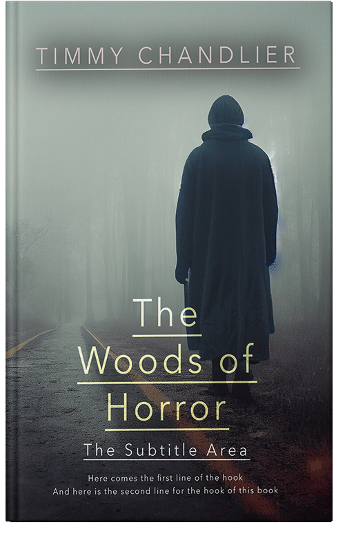 Front view of Premade Mystery & Thriller & Suspense Book Cover - Cape Cod