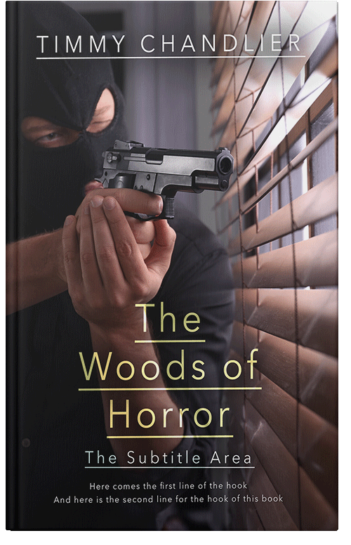 Front view of Premade Mystery & Thriller & Suspense Book Cover - Thunder