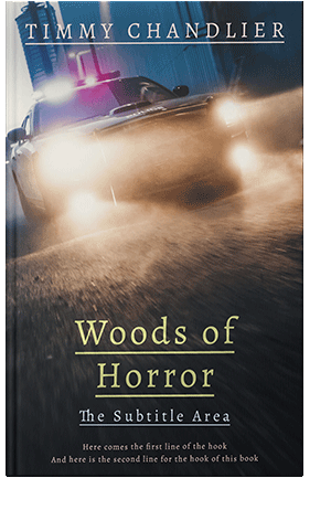 Pre Made Book Cover Vanilla