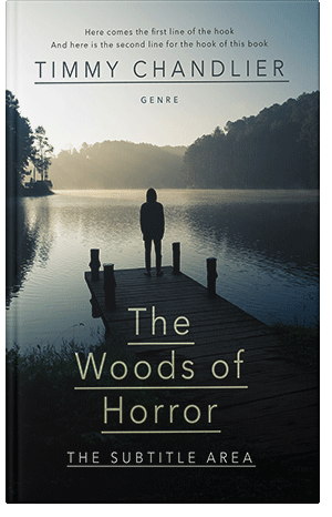 Premade Book Cover Shark