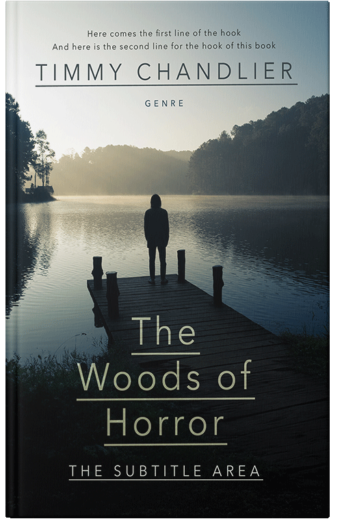 Front view of Premade Teen & Young Adult Book Cover - Shark