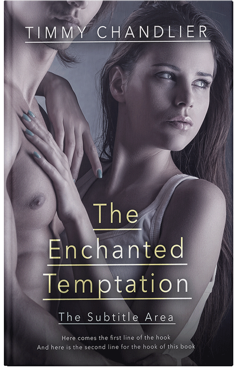 Front view of Premade Erotica Book Cover - Ship Gray