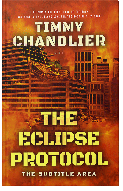 Front view of Premade Apocalyptica Book Cover - Totem Pole