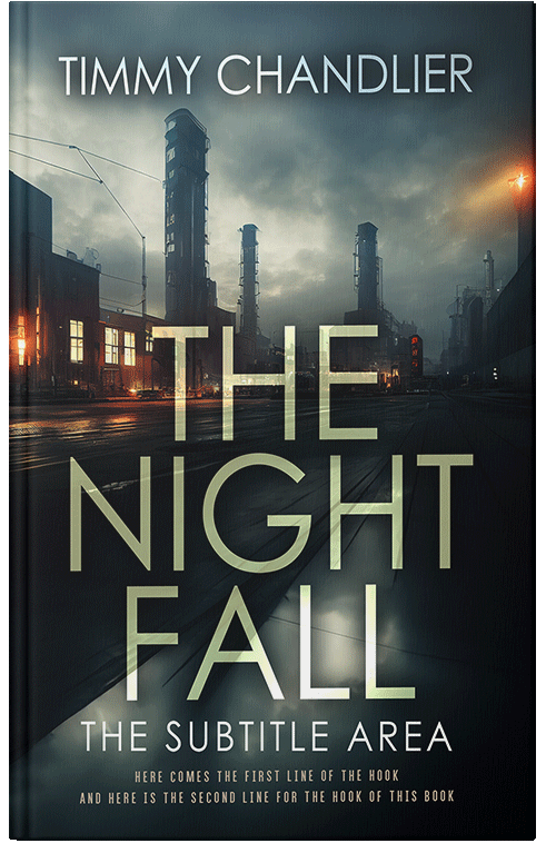 Front view of Premade Apocalyptica Book Cover - Outer Space