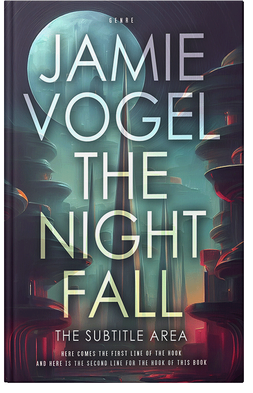 Front view of Premade Science Fiction Book Cover - Tuna