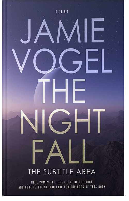 Front view of Premade Science Fiction Book Cover - Martinique