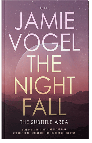 Premade Book Cover Copper Rose