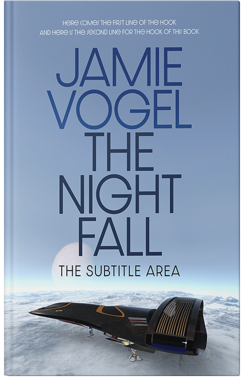 Front view of Premade Science Fiction Book Cover - Nepal