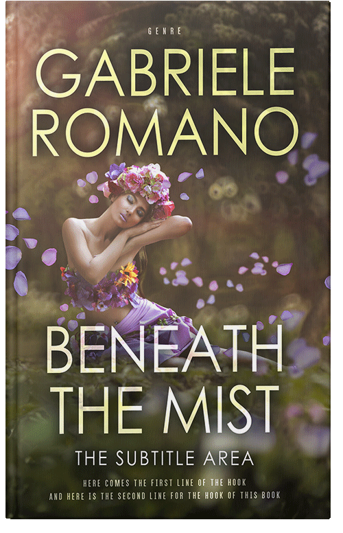 Front view of Premade Romance Book Cover - Judge Gray