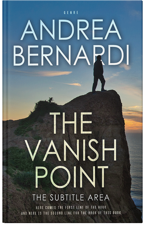 Front view of Premade Self-Improvement & Self-Help Book Cover - Outer Space