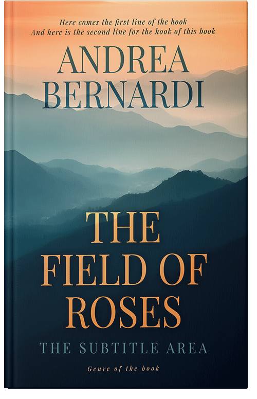 Front view of Premade Nature Book Cover - Elephant