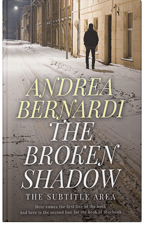 Premade Book Cover Sandstone