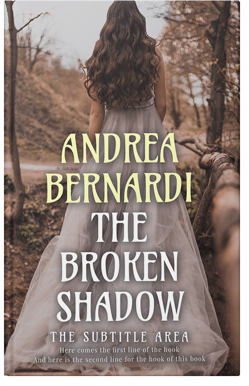 Front view of Premade Fantasy Book Cover - Americano