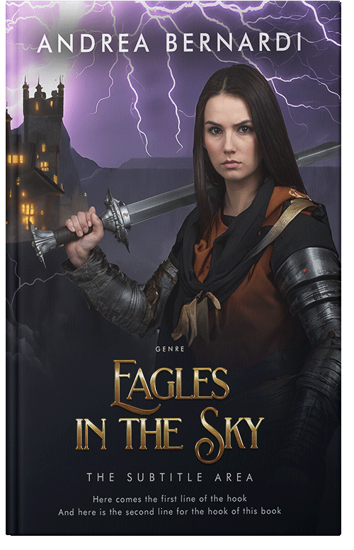 Front view of Premade Fantasy Book Cover - Baltic Sea