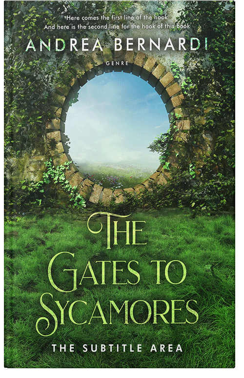 Front view of Premade Fantasy Book Cover - Mallard