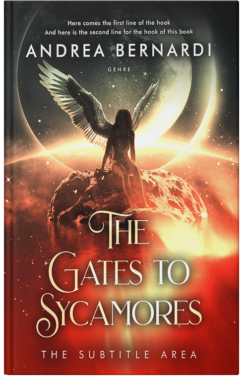 Front view of Premade Fantasy Book Cover - Mule Fawn