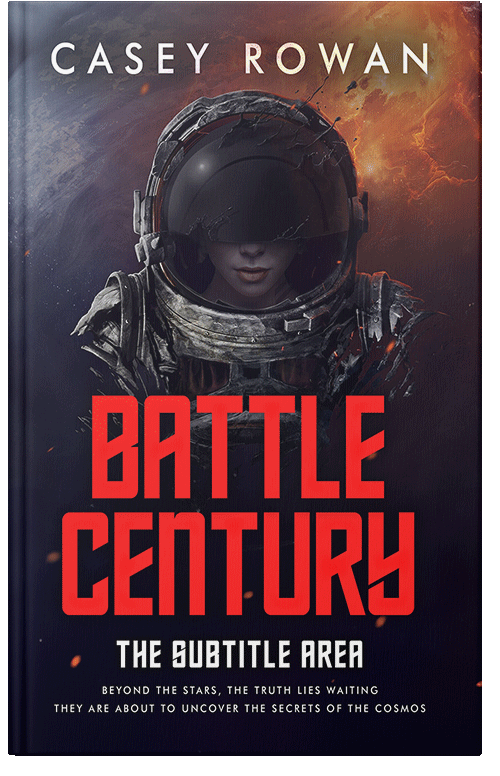 Front view of Premade Science Fiction Book Cover - Cinnabar