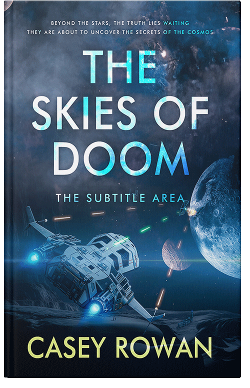 Front view of Premade Science Fiction Book Cover - Cello