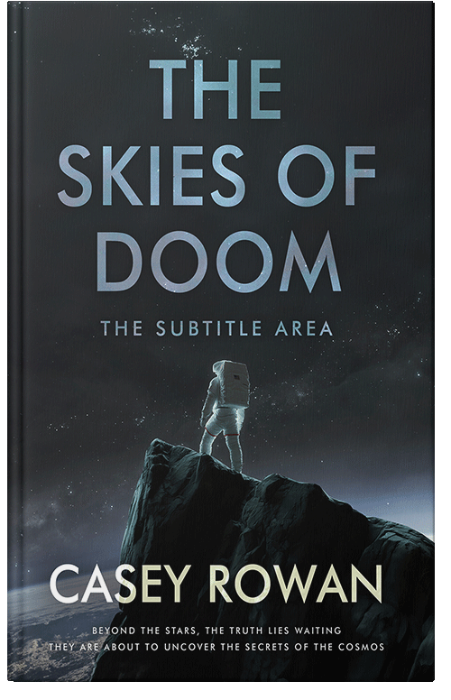 Front view of Premade Science Fiction Book Cover - Woodsmoke