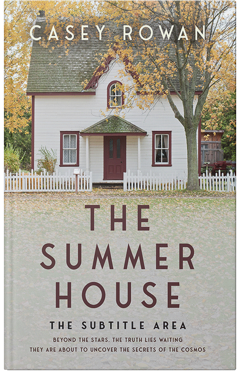 Front view of Premade Literary Fiction Book Cover - Ash