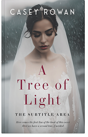 Premade Book Cover Cloud