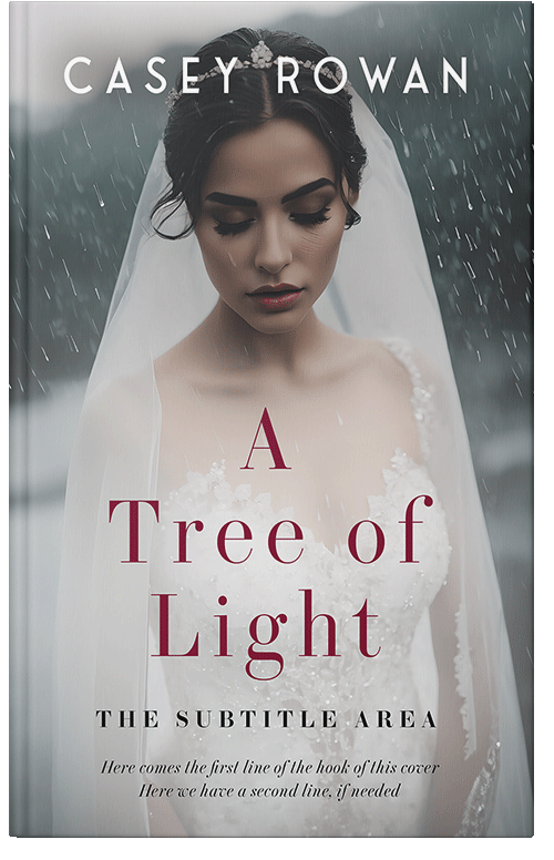 Front view of Premade Romance Book Cover - Cloud