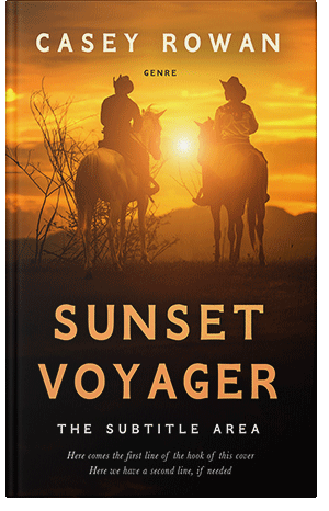 Premade Book Cover Fuel Yellow