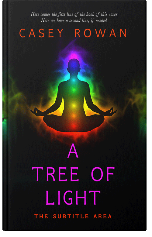 Front view of Premade Religion & Spirituality Book Cover - Rangoon Green