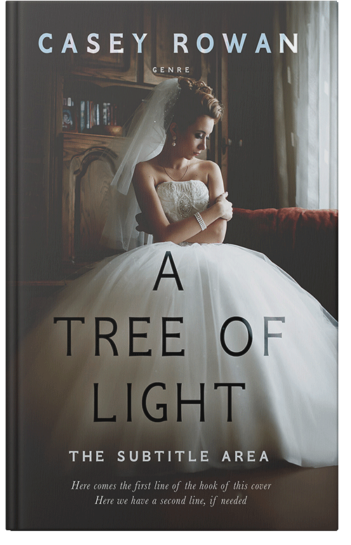 Front view of Premade Romance Book Cover - Merlin