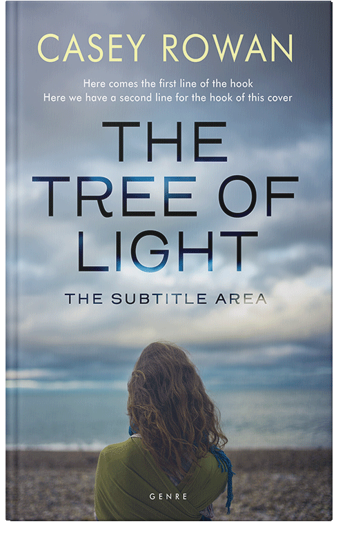 Front view of Premade Teen & Young Adult Book Cover - Bali Hai