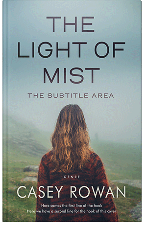 Premade Book Cover Tower Gray