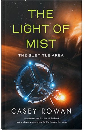 Pre Made Book Cover Cod Gray