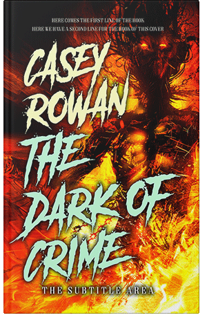 Pre Made Book Cover Graphite