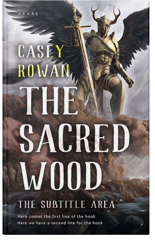 Front view of Premade Fantasy Book Cover - Dune